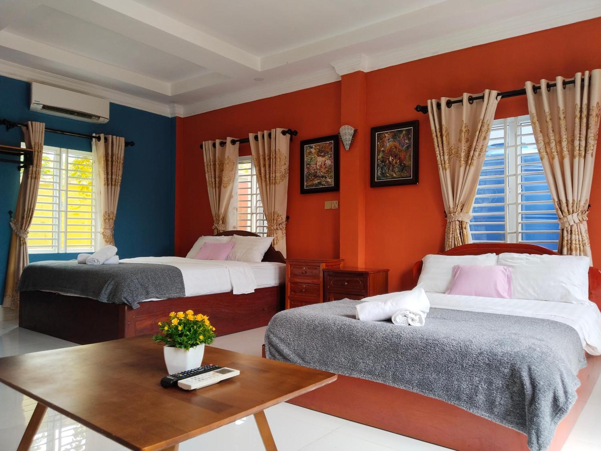 Teejays Bed And Breakfast Kampot Exteriör bild
